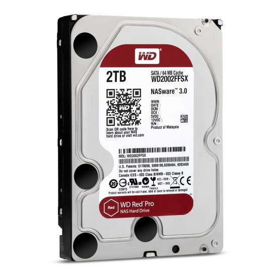 Western Digital WD2002FFSX Red Pro 3.5" 2 To SATA III