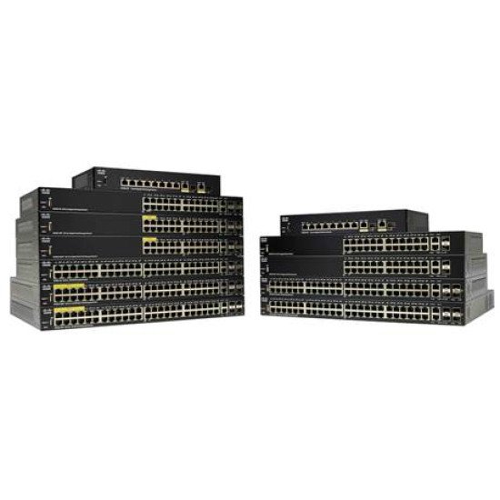 Cisco SF250-48-K9-EU Géré L2 Switch Fast Ethernet