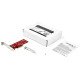 StarTech.com Adaptateur PCI Express x4 vers SSD M.2 PCI-E