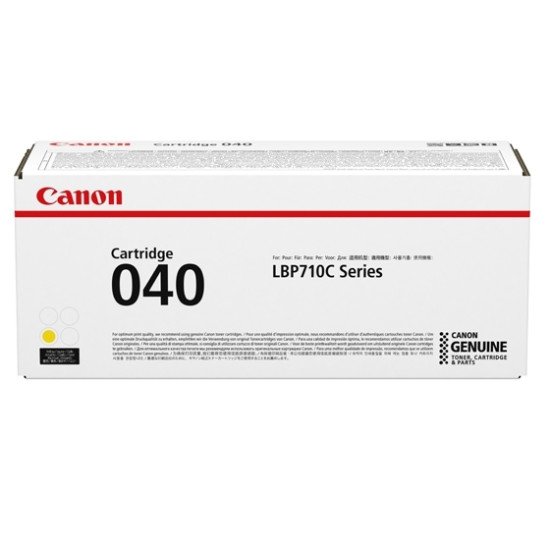 Canon 040 Toner Original Jaune 1 pièce(s)