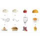 Bosch MUM5 Start Line universal robot de cuisine 800 W 3,9 L Orange, Argent, Transparent, Blanc