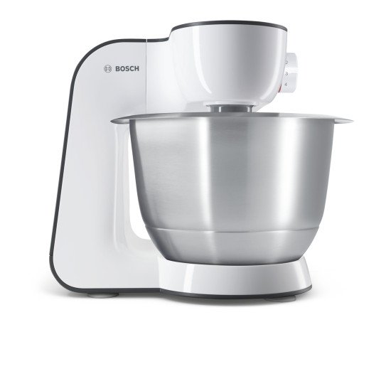 Bosch MUM5 Start Line universal robot de cuisine 800 W 3,9 L Orange, Argent, Transparent, Blanc