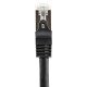 StarTech.com N6SPAT1MBK câble de réseau Noir 1 m Cat6 SF/UTP (S-FTP)