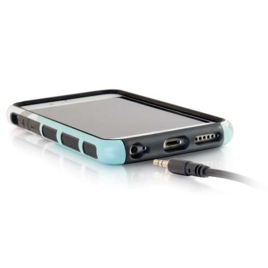 C2G 3 m Câble audio mince aux 3,5 mm - M/M C2G 3 m Câble audio mince aux 3,5 mm - M/M