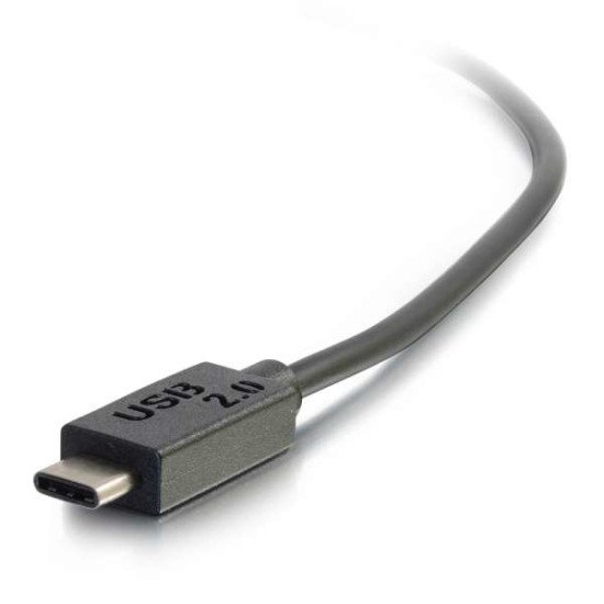C2G 28873 câble USB 3,66 m USB 2.0 USB A USB C Noir
