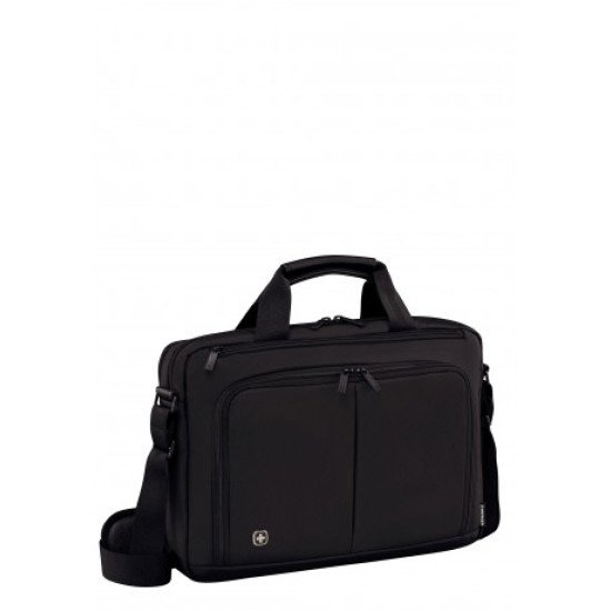 Wenger/SwissGear Source 16 sacoche d'ordinateurs portables 40,6 cm (16") Sac Messenger Noir