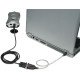 Manhattan Câble convertisseur USB-A vers série RS232/COM/DB9, 45 cm, mâle à mâle, FTDI FT232RL, compatible Windows 11, noir/argent, garantie 3 ans, équivalent à ICUSB2321F