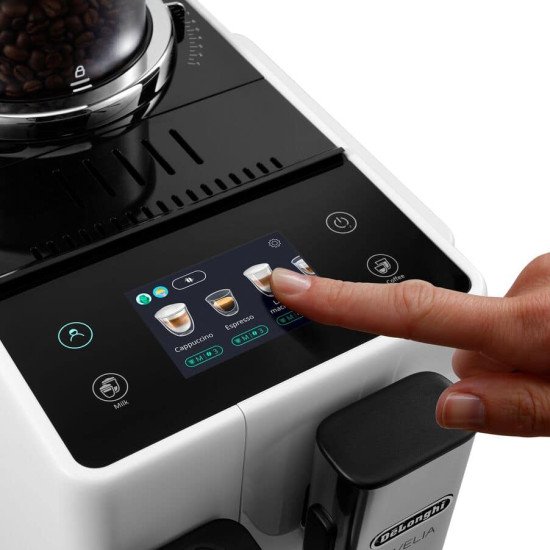 De'Longhi Rivelia EXAM440.55.W machine à café Entièrement automatique Machine à expresso 1,4 L