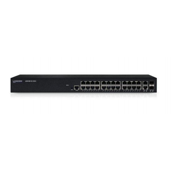 Lancom Systems GS-2326+ Géré Gigabit Ethernet (10/100/1000) 1U Noir