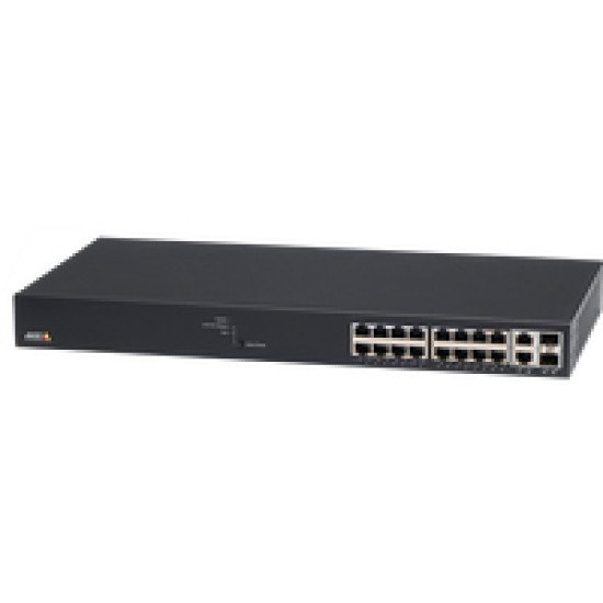 Axis T8516 PoE+ Géré Gigabit Ethernet (10/100/1000) Noir Connexion Ethernet, supportant l'alimentation via ce port (PoE)