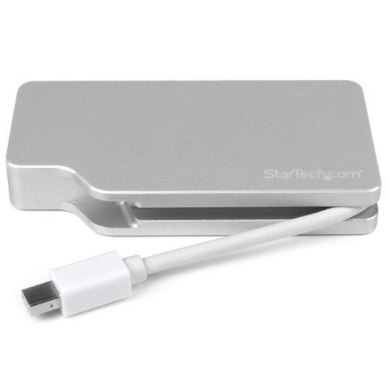 StarTech.com Adaptateur de voyage audio/vidéo 3 en 1 - Mini DisplayPort vers VGA DVI HDMI