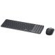 DELL Pro 7 KM746 clavier Souris incluse Universel RF sans fil + Bluetooth QWERTY US International Graphite