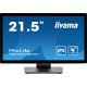 iiyama ProLite T2238MSC-B1 écran PC 54,6 cm (21.5") 1920 x 1080 pixels Full HD LED Écran tactile Noir