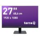 TERRA 2727W écran PC 68,6 cm (27") 1920 x 1080 pixels Full HD LCD Noir