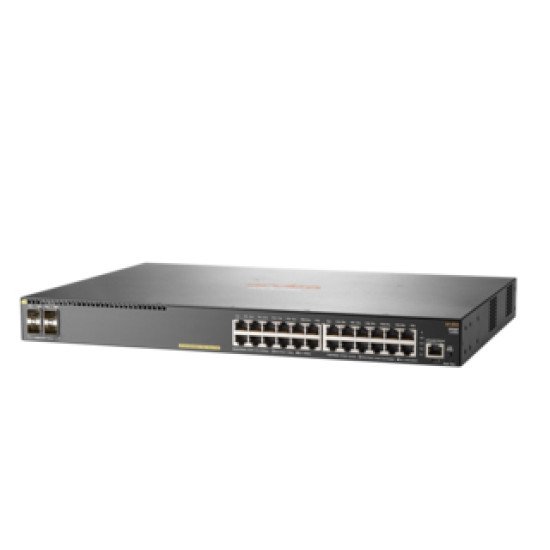 HPE Aruba 2930F 24G PoE+ 4SFP+ Switch Gigabit Ethernet 