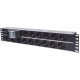 Intellinet Unité de distribution d'alimentation (PDU) 19" 2U à 15 prises EU, avec double interrupteur, unité de distribution d'alimentation, prises EU CEE 7/3, câble d'alimentation 3 m, sortie, montage en rack, garantie trois ans
