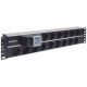Intellinet Unité de distribution d'alimentation (PDU) 19" 2U à 15 prises EU, avec double interrupteur, unité de distribution d'alimentation, prises EU CEE 7/3, câble d'alimentation 3 m, sortie, montage en rack, garantie trois ans