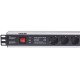 Intellinet Unité de distribution d'alimentation (PDU) 19" 1,5U à 6 prises EU, avec interrupteur marche/arrêt et protection contre les surtensions, prises EU CEE 7/3, câble d'alimentation 3 m, sortie, montage en rack, garantie trois ans