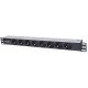 Intellinet Unité de distribution d'alimentation (PDU) 19" 1U à 8 prises EU, voyant LED uniquement, sans protection contre les surtensions, prises EU CEE 7/3, câble d'alimentation 1,8 m, sortie, montage en rack, garantie trois ans