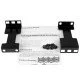 StarTech.com Kit adaptateur de profondeur de rail pour rack de serveur 1U StarTech.com Kit adaptateur de profondeur de rail pour rack de serveur 1U