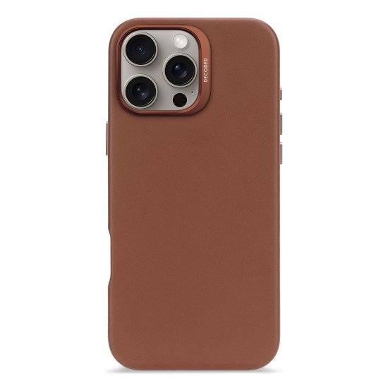 Decoded Leather Case coque de protection pour téléphones portables 17,5 cm (6.9") Housse Marron Decoded Leather Case coque de protection pour téléphones portables 17,5 cm (6.9") Housse Marron