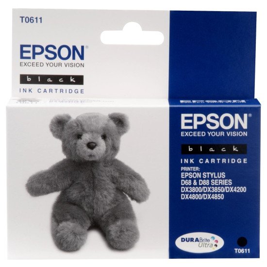 Epson T0611 Cartouche encre Noir Epson T0611 Cartouche encre Noir