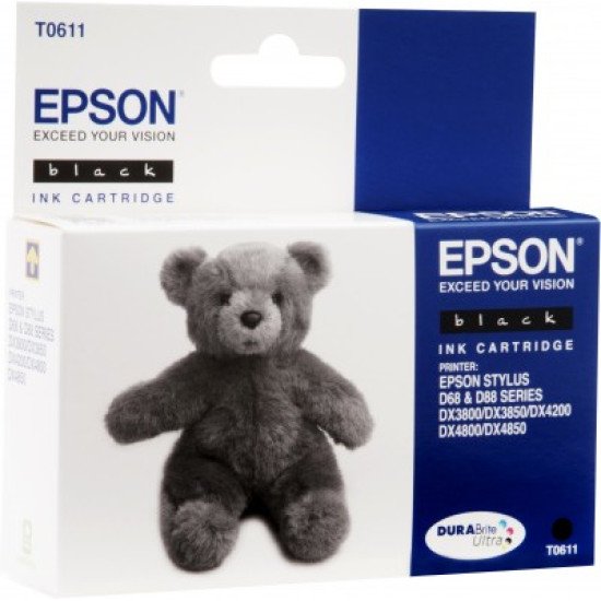 Epson T0611 Cartouche encre Noir Epson T0611 Cartouche encre Noir