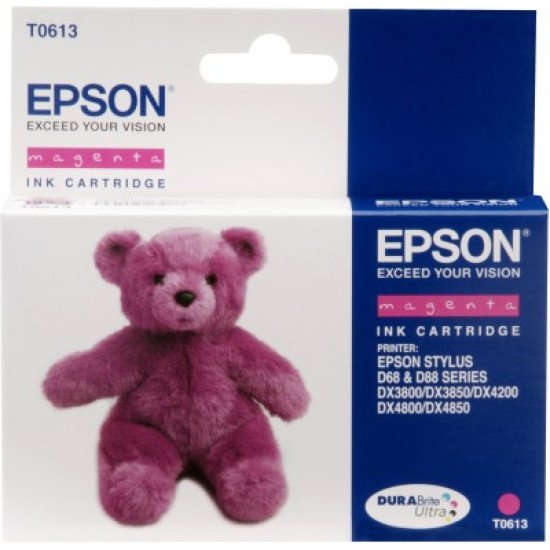 Epson T0613 Cartouche encre Magenta Epson T0613 Cartouche encre Magenta