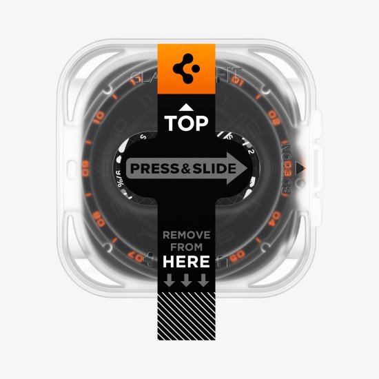 Spigen GLAS.tR EZ Fit Protecteur d'écran Transparent Verre trempé