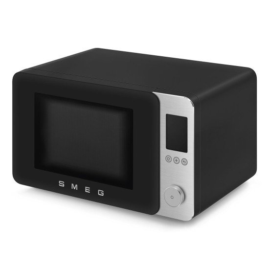 Smeg MOC02BLMEU micro-onde Noir Micro-onde combiné Comptoir 27 L 1450 W