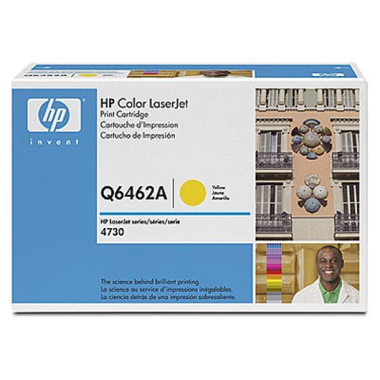 HP 644A / Q6462A Toner Jaune HP 644A / Q6462A Toner Jaune