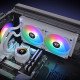 Thermaltake CL-W377-PL14SW-A système de refroidissement d'ordinateur Boitier PC Refroidisseur de liquide tout-en-un 14 cm Blanc Thermaltake CL-W377-PL14SW-A système de refroidissement d'ordinateur Boitier PC Refroidisseur de liquide tout-en-un 14 cm Blanc