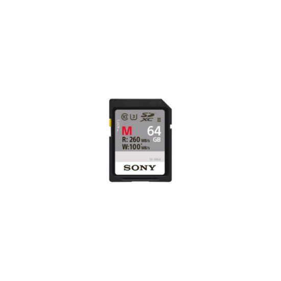 Sony SF64M mémoire flash 64 Go SDHC Classe 10 UHS-II