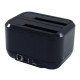 LC-Power LC-DOCK-U3-III Station d'accueil de disques de stockage USB 3.2 Gen 1 (3.1 Gen 1) Type micro-B Noir