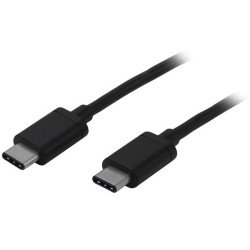 StarTech.com Câble USB 2.0 USB-C vers USB-C de 2 m - M/M - Noir - Certifié USB-IF StarTech.com Câble USB 2.0 USB-C vers USB-C de 2 m - M/M - Noir - Certifié USB-IF