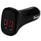StarTech.com Chargeur de voiture USB à 2 ports - Haute puissance (24 W/4,8 A) 