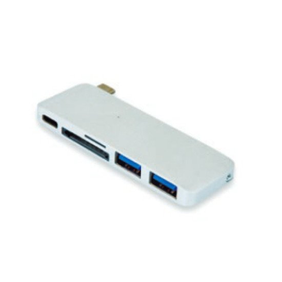 Port Designs 900125 hub & concentrateur USB 3.0 (3.1 Gen 1) Type-C