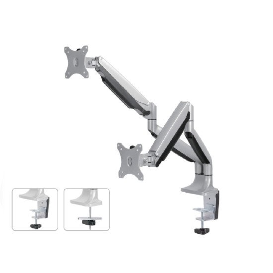 Newstar NM-D750DSILVER Support de bureau écrans plat