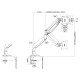 Newstar NM-D750SILVER Support de bureau écrans plat Newstar NM-D750SILVER Support de bureau écrans plat