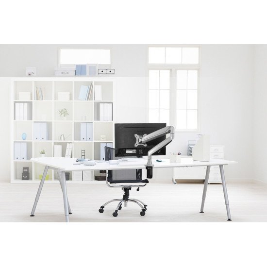 Newstar NM-D750SILVER Support de bureau écrans plat Newstar NM-D750SILVER Support de bureau écrans plat
