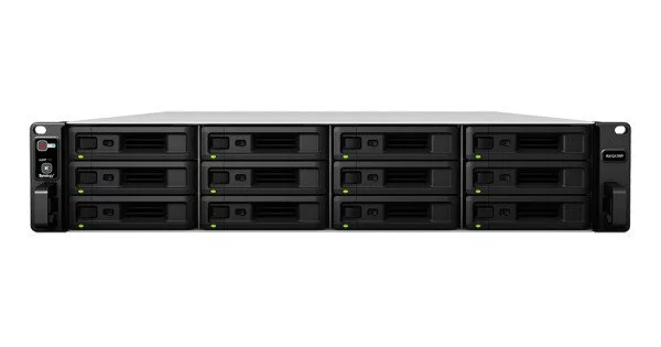 Synology RX1217RP 12-Bay Rackmount Expansion Unit (Diskless) - Redundant Power For RackStation NAS