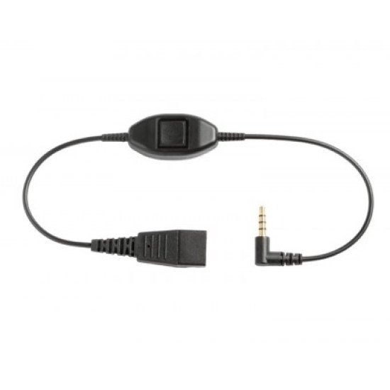 Jabra QD/3.5mm 3,5 mm Noir