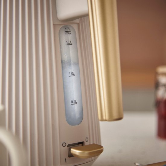 Russell Hobbs Bronte bouilloire 1,7 L 2400 W Or, Couleur de la pierre