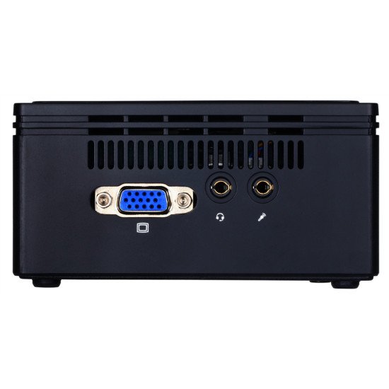 Gigabyte GB-BACE-3160 barebone PC J3160 1,6 GHz 0,69L mini PC Noir