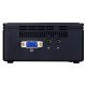 Gigabyte GB-BACE-3160 barebone PC J3160 1,6 GHz 0,69L mini PC Noir