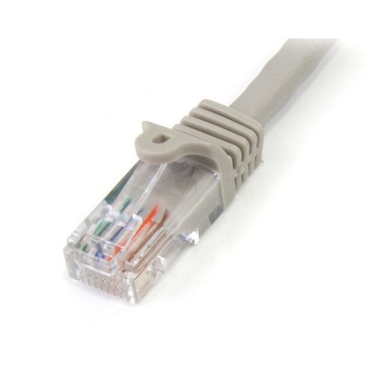 StarTech.com 45PAT5MGR câble de réseau Gris 5 m Cat5e U/UTP (UTP)