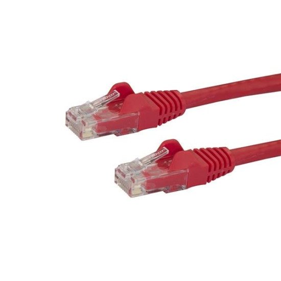 StarTech.com N6PATC7MRD câble de réseau Rouge 7 m Cat6 U/UTP (UTP)