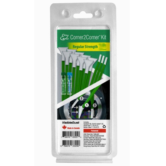 VisibleDust EZ Corner2Corner Caméra Numérique Kit de nettoyage d'équipement électronique 2,3 ml