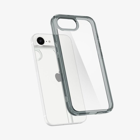 Spigen Ultra Hybrid coque de protection pour téléphones portables 15,5 cm (6.1") Housse Gris, Transparent Spigen Ultra Hybrid coque de protection pour téléphones portables 15,5 cm (6.1") Housse Gris, Transparent