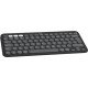 Logitech Pebble Keys 2 K380s clavier RF sans fil + Bluetooth QWERTY US International Graphite